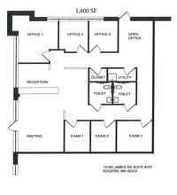 14165 James Rd, Rogers, MN à louer Plan d’étage- Image 2 de 3