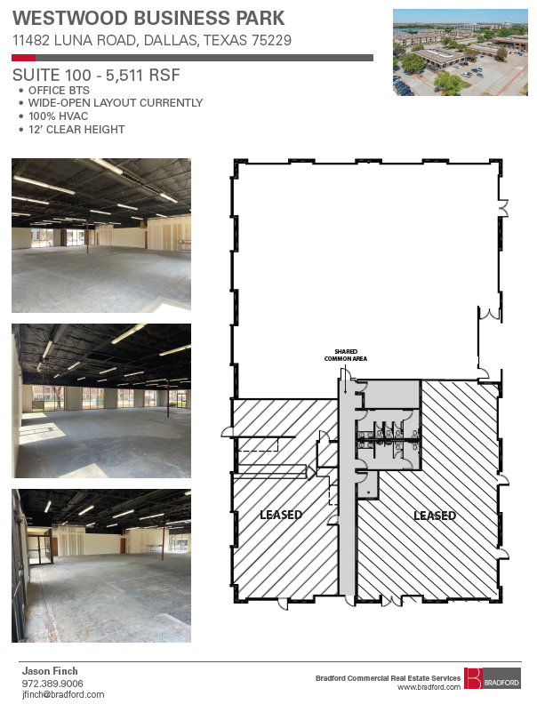 1801 Royal Ln, Farmers Branch, TX à louer Plan d  tage- Image 1 de 1