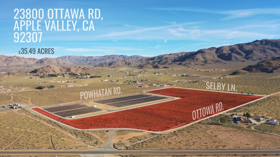 23800 Ottawa Rd, Apple Valley, CA for sale - Aerial Video - Image 2 of 3
