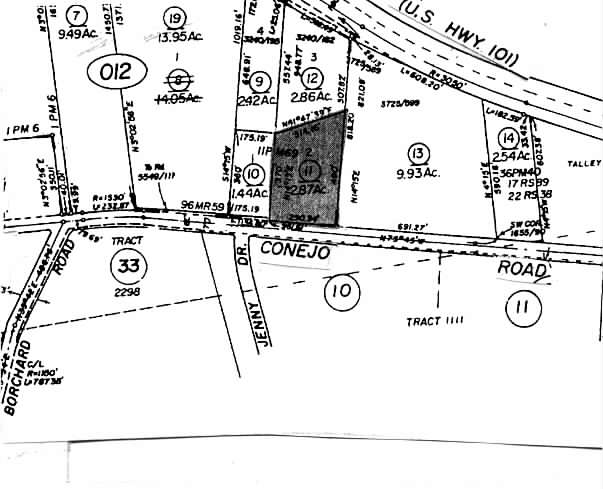 3477 Old Conejo Rd, Newbury Park, CA à louer - Plan cadastral - Image 2 de 6