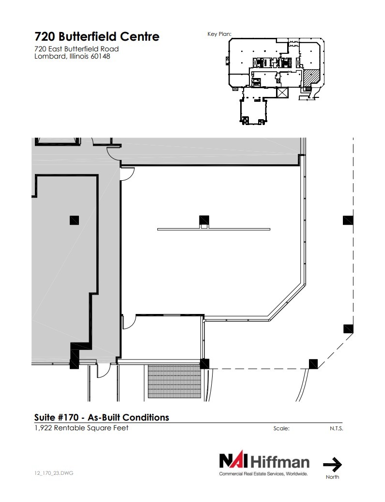 720 E Butterfield Rd, Lombard, IL for lease Floor Plan- Image 1 of 1