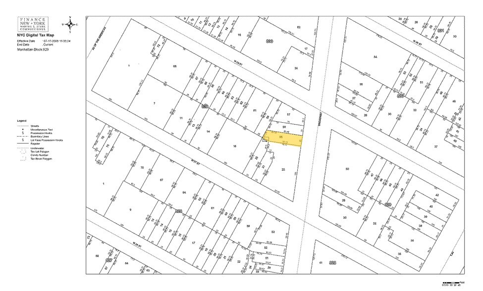 1177 Broadway, New York, NY for lease - Plat Map - Image 2 of 4
