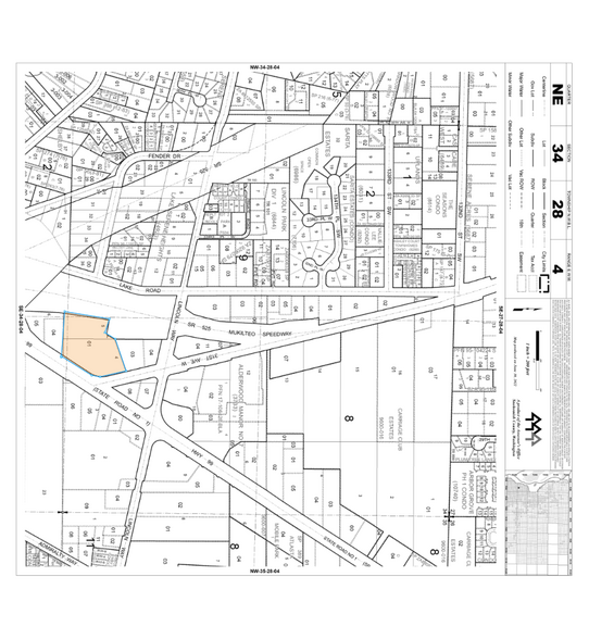 13906 Highway 99, Lynnwood, WA à vendre - Plan cadastral - Image 3 de 15