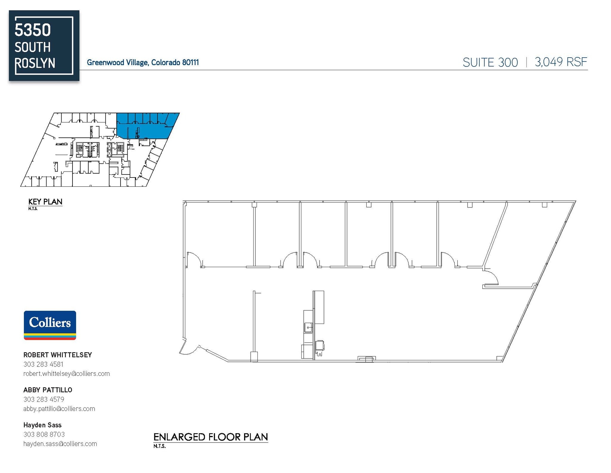 5350 S Roslyn St, Greenwood Village, CO for lease Floor Plan- Image 1 of 1
