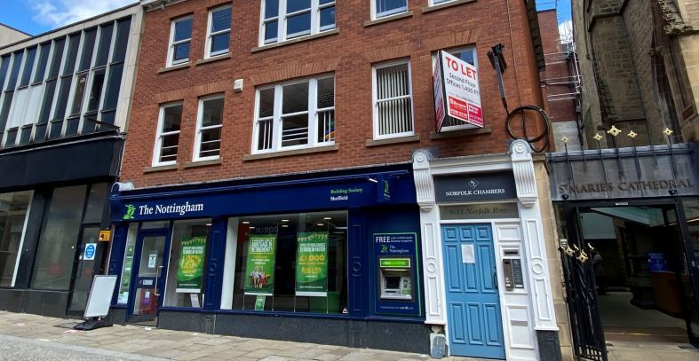 9-11 Norfolk Row, Sheffield à louer - Photo du bâtiment - Image 3 de 3