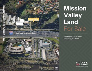 Plus de détails pour 2349 Hotel Circle S, San Diego, CA - Terrain à vendre