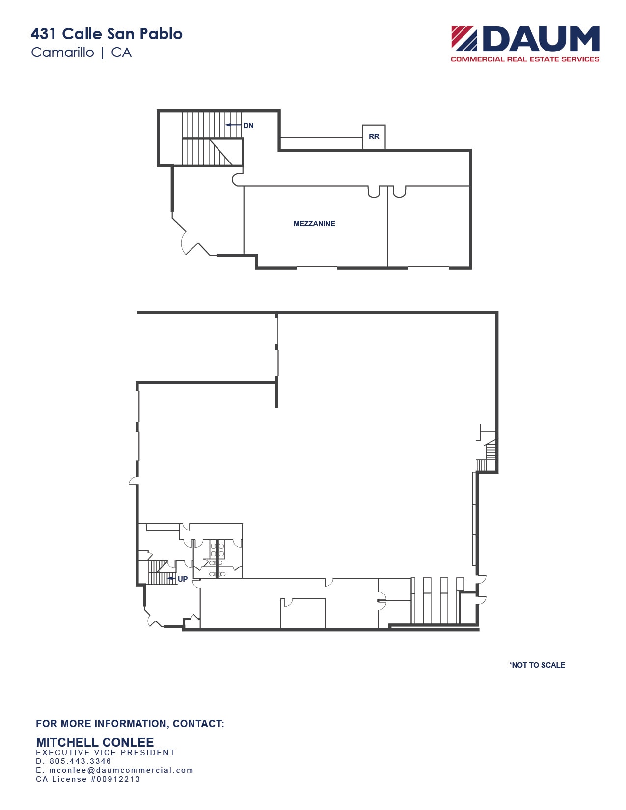 431 Calle San Pablo, Camarillo, CA for lease Typical Floor Plan- Image 1 of 1