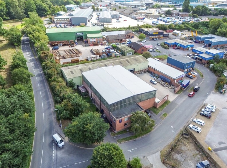 Withambrook Park, Grantham for lease - Aerial - Image 2 of 12