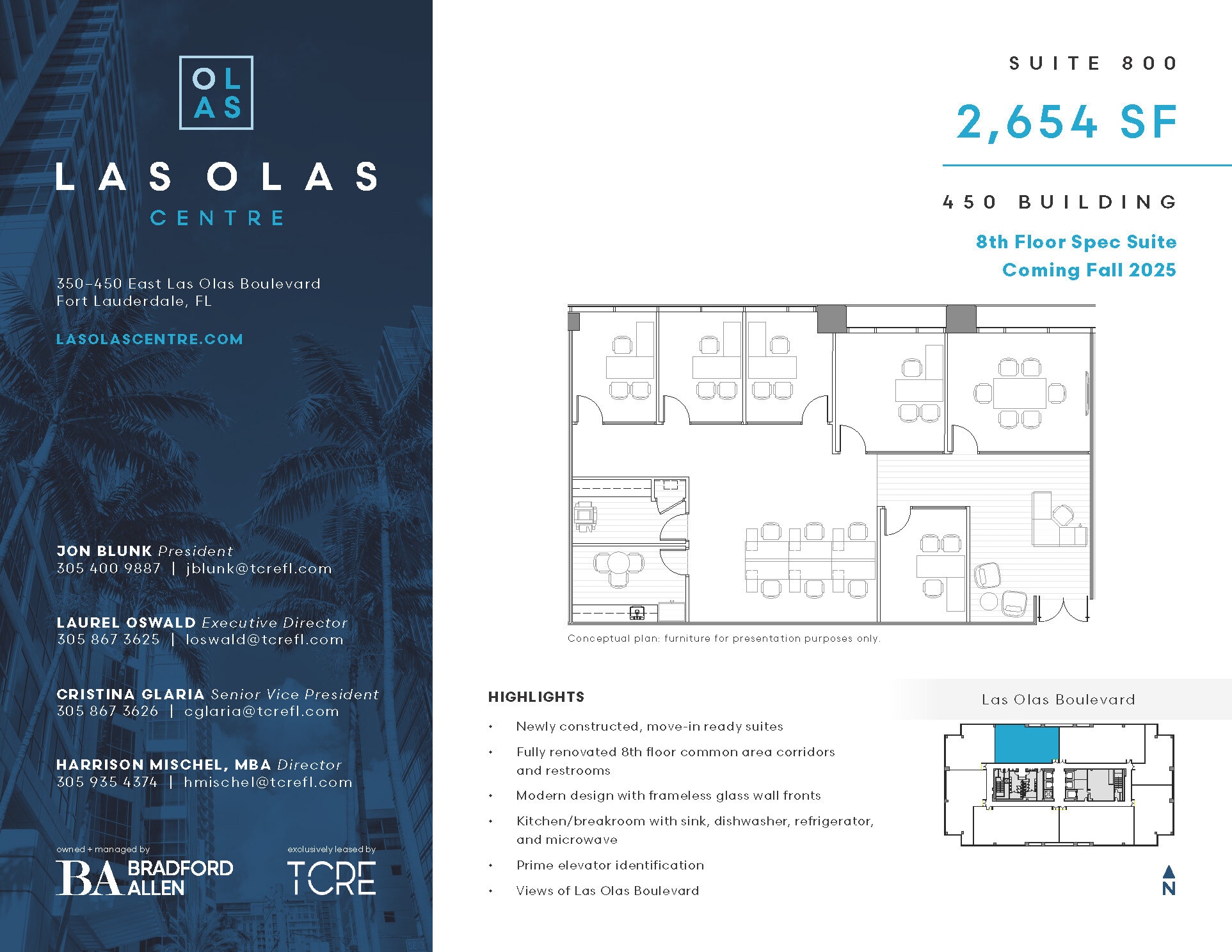 450 E Las Olas Blvd, Fort Lauderdale, FL for lease Floor Plan- Image 1 of 1