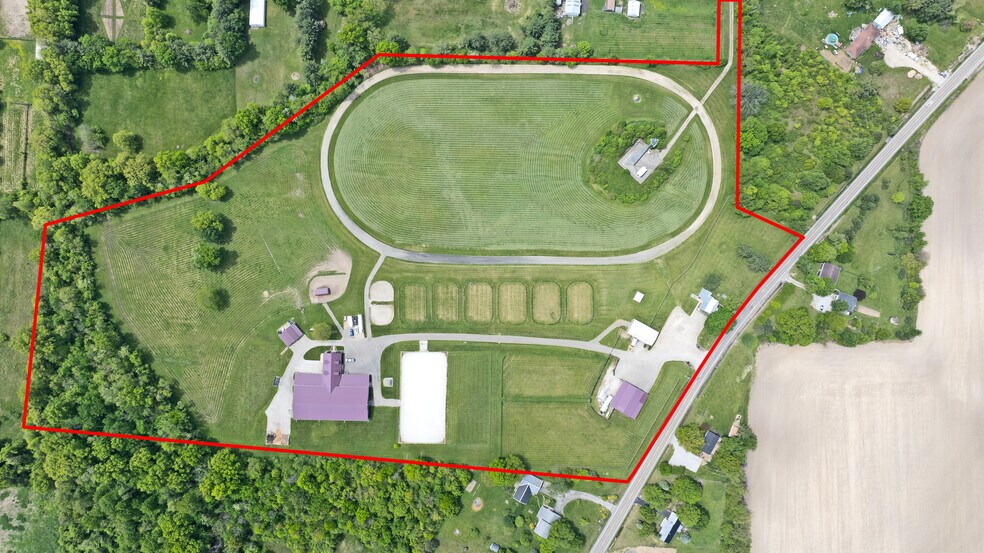9317 Johnstown-Alexandria Rd, Johnstown, OH à vendre - Aérien - Image 3 de 53