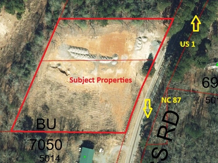 7004 Lemon Springs Road, Sanford, NC à vendre Aérien- Image 1 de 3