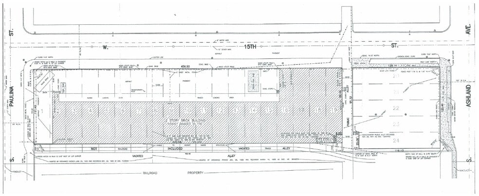 1615 W 15th St, Chicago, IL for sale - Site Plan - Image 2 of 2