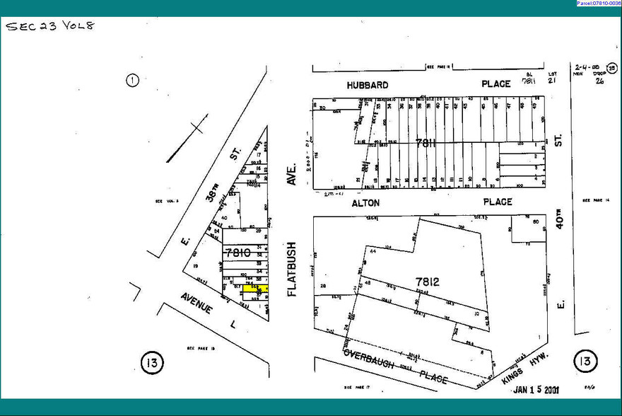 1908 Flatbush Ave, Brooklyn, NY à louer - Plan cadastral - Image 2 de 9