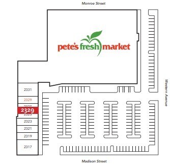 2333 W Madison St, Chicago, IL à louer - Plan de site - Image 3 de 4