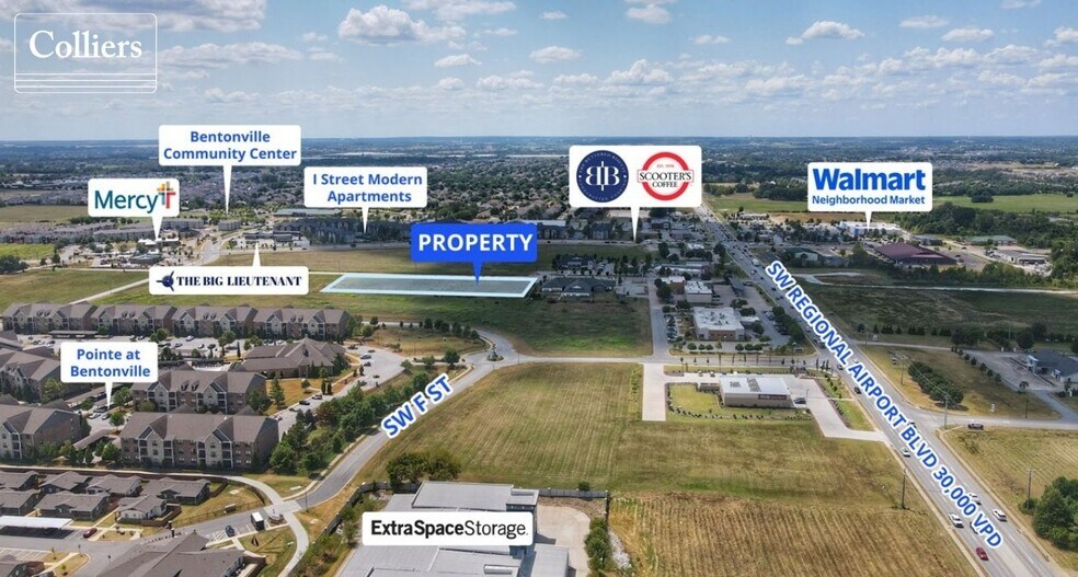 SW H St, Bentonville, AR à vendre - Photo du bâtiment - Image 2 de 4
