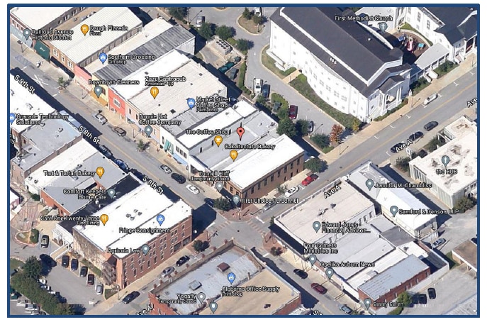 126 S 8th St, Opelika, AL for lease - Aerial - Image 3 of 3