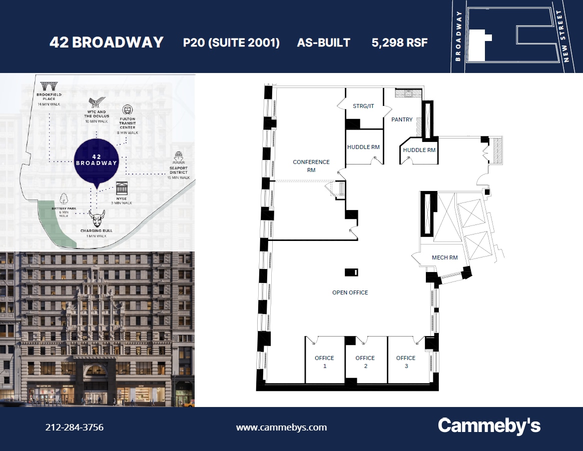 42 Broadway, New York, NY for lease Floor Plan- Image 1 of 7