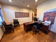 Receptionist As One Enters