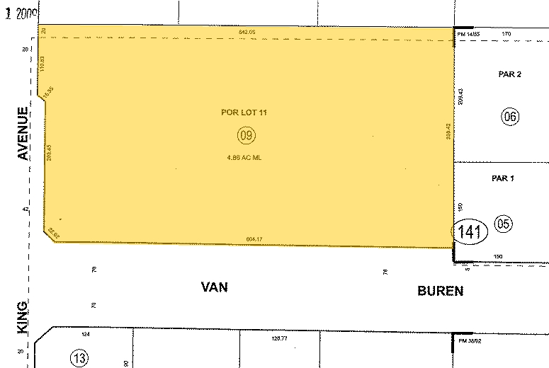 16810 Van Buren Blvd, Riverside, CA à vendre - Plan cadastral - Image 1 de 1