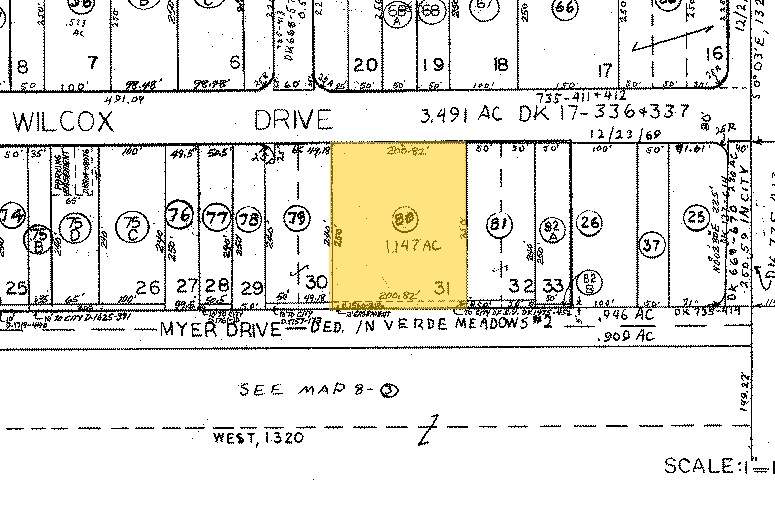 650 E Wilcox Dr, Sierra Vista, AZ à louer - Plan cadastral - Image 2 de 2