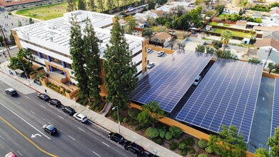10515 Balboa Blvd, Granada Hills, CA - AERIAL map view