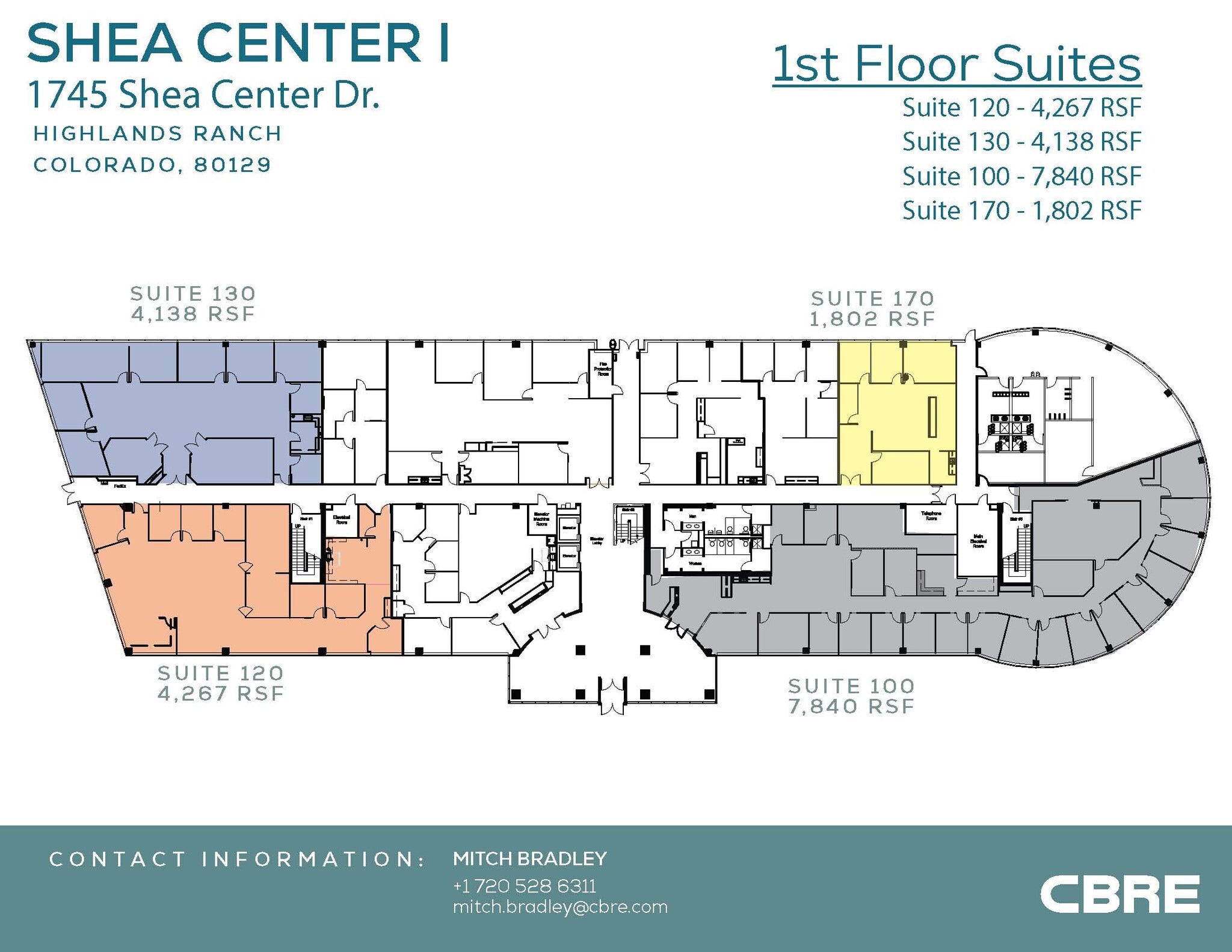 1745 Shea Center Dr, Highlands Ranch, CO for lease Floor Plan- Image 1 of 1