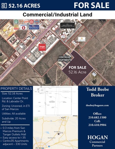 Center Point Rd, San Marcos, TX for sale - Building Photo - Image 2 of 5