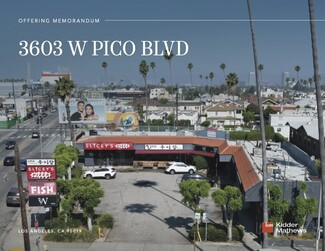 Plus de détails pour 3601-3607 W Pico Blvd, Los Angeles, CA - Vente au détail à vendre