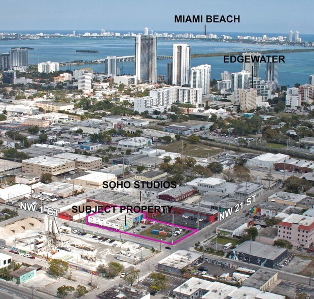 2129 NW 1st Ct, Miami, FL à louer - Aérien - Image 3 de 20