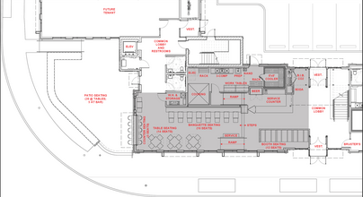 7332 E Main St, Reynoldsburg, OH for lease Floor Plan- Image 2 of 2