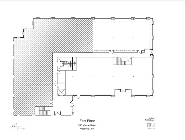 555 Mason St, Vacaville, CA à louer Plan d’étage- Image 1 de 1
