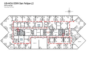 5599 San Felipe St, Houston, TX à louer Plan d  tage- Image 1 de 1