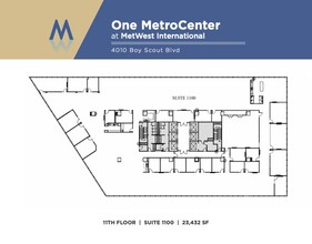 4010 W Boy Scout Blvd, Tampa, FL à louer Plan d’étage- Image 1 de 1