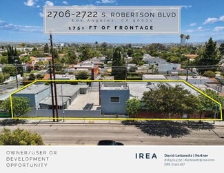 More details for 2718 S Robertson Blvd, Los Angeles, CA - Industrial for Sale