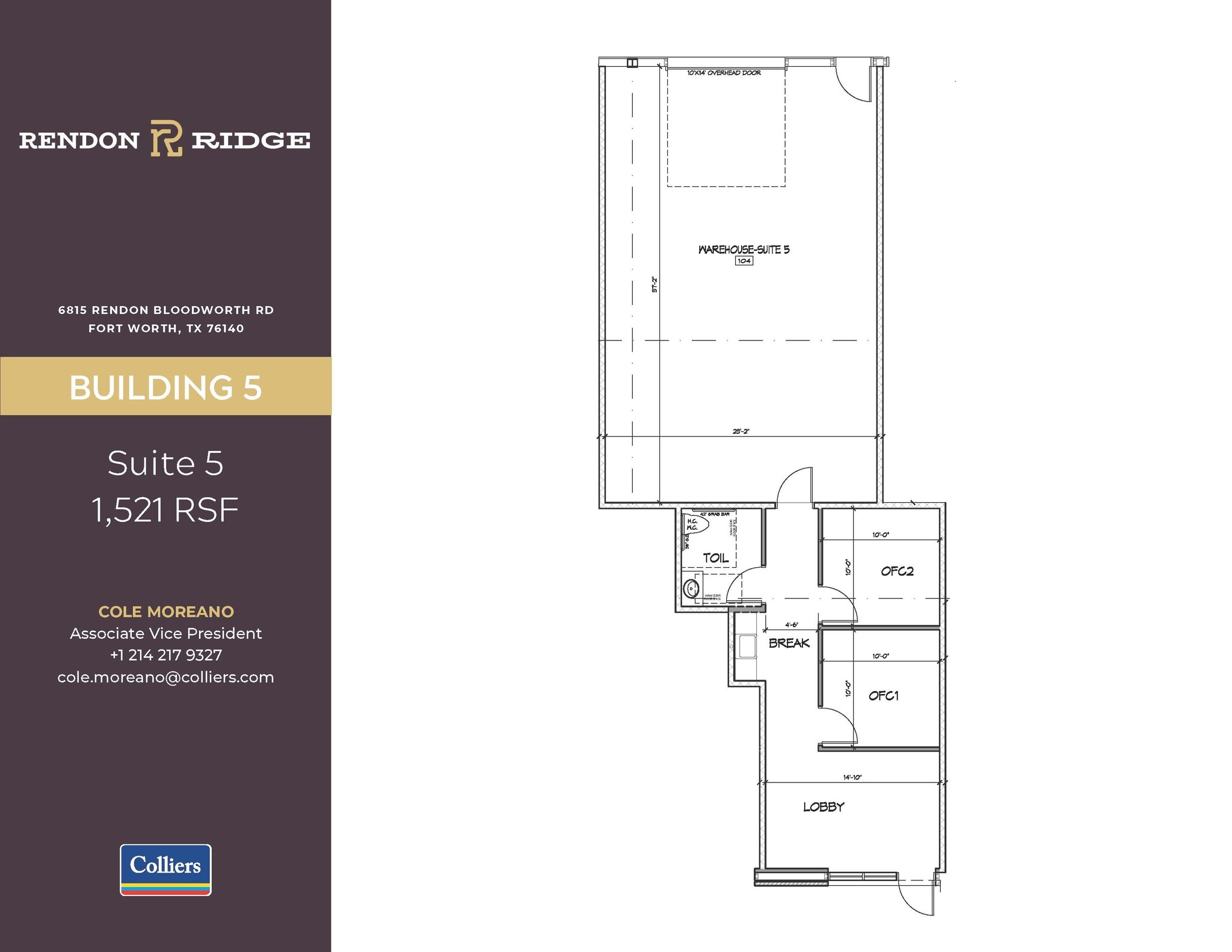 6815 Rendon Bloodworth Rd, Fort Worth, TX for lease Building Photo- Image 1 of 1