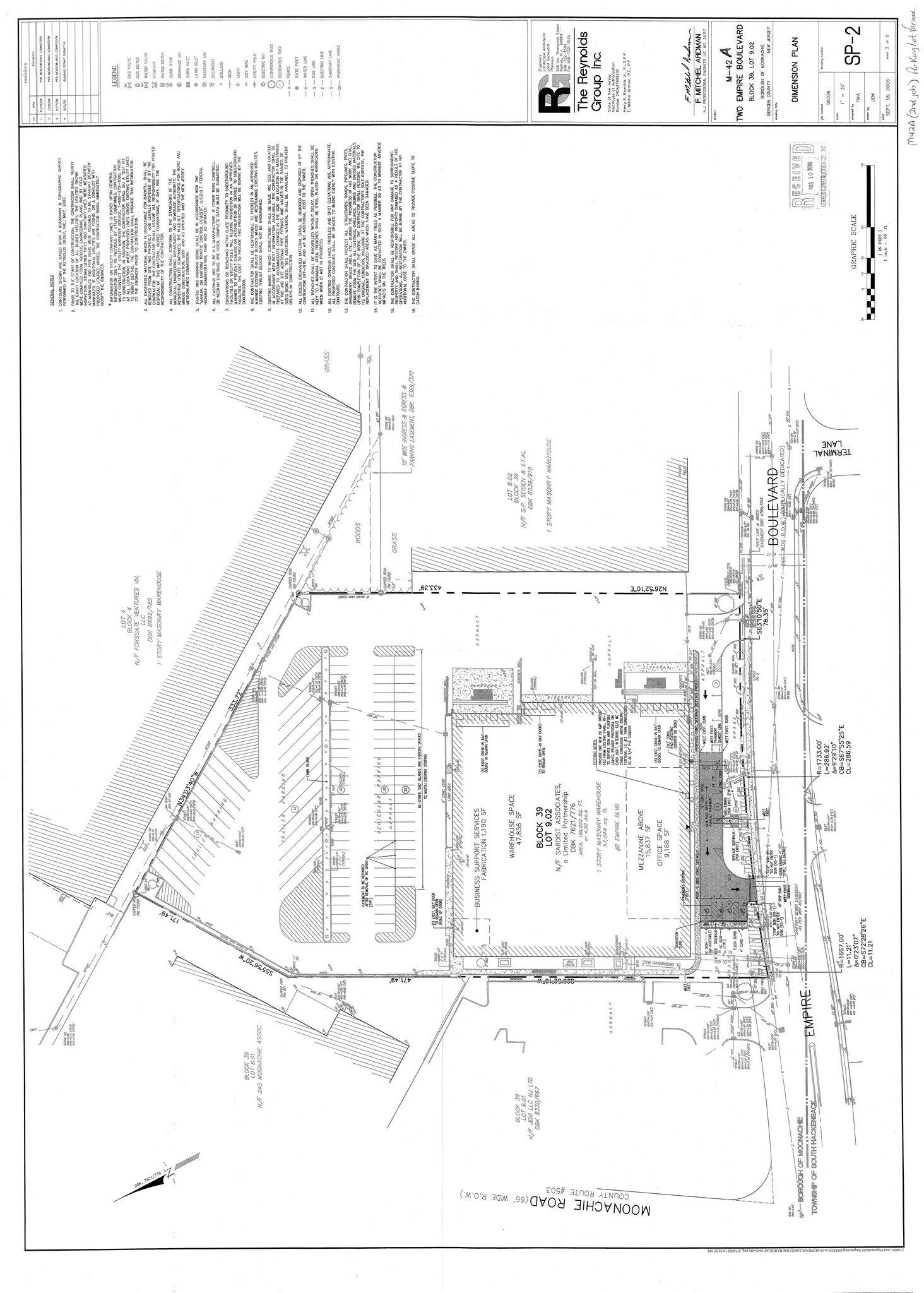 2 Empire Blvd, Moonachie, NJ à louer Plan de site- Image 1 de 4