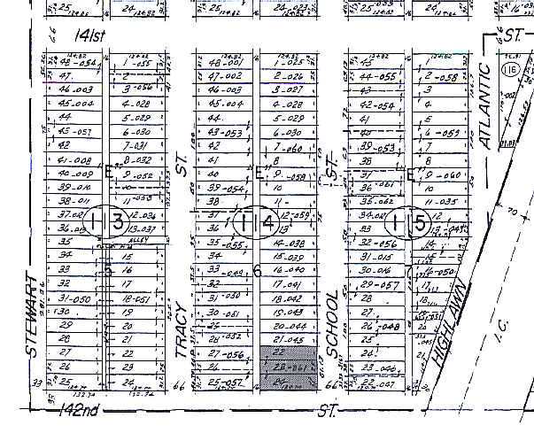 14144 S School St, Riverdale, IL à vendre - Plan cadastral - Image 2 de 2