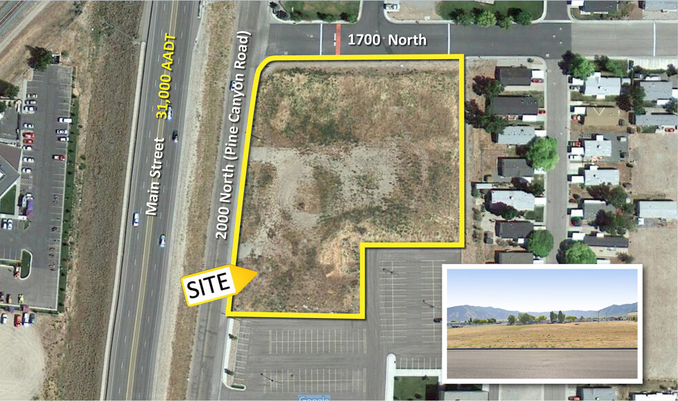 1652 N Pine Canyon Rd, Tooele, UT for lease - Site Plan - Image 1 of 2