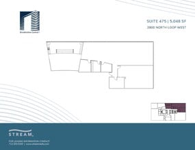 2800 N Loop Fwy W, Houston, TX à louer Plan d’étage- Image 2 de 2