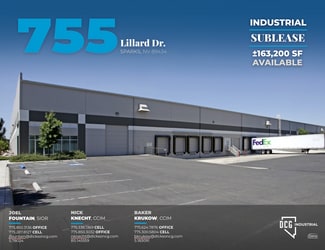 More details for 755 Lillard Dr, Sparks, NV - Industrial for Lease
