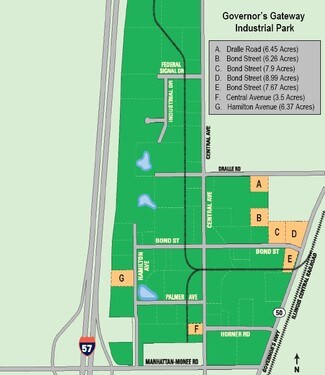 Plus de détails pour Bond Street, Monee, IL - Terrain à vendre