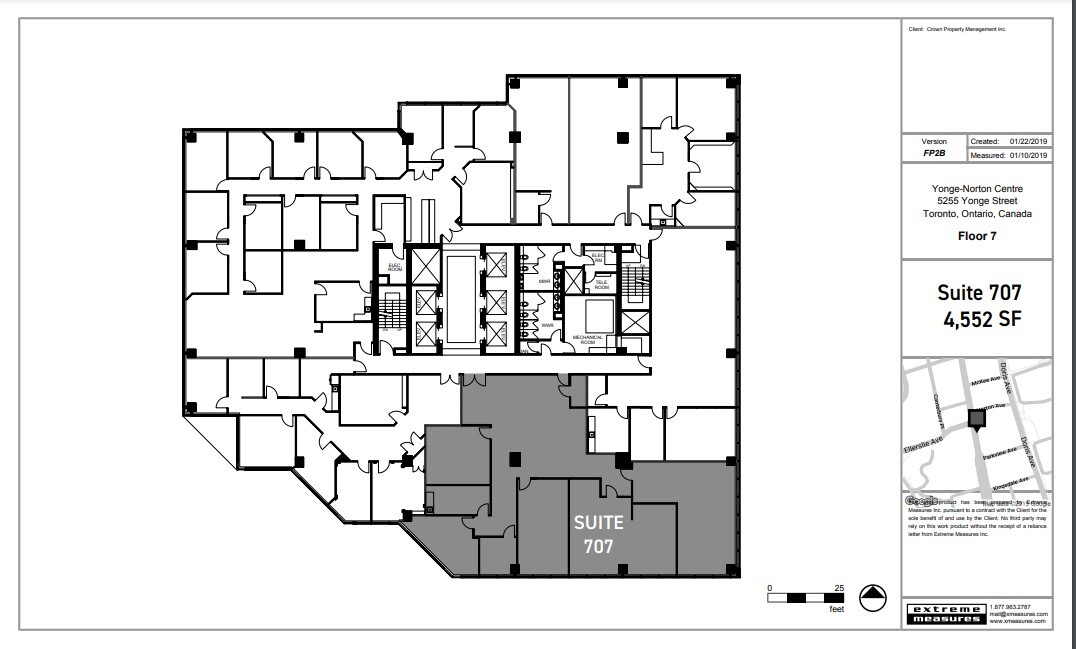 5255 Yonge St, Toronto, ON for lease Floor Plan- Image 1 of 1