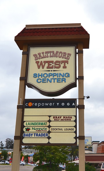 5260-5316 Baltimore Dr, La Mesa, CA for lease - Pylon Photo - Image 2 of 6