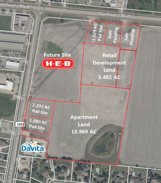 Plus de détails pour Northwest Blvd & FM 1889, Corpus Christi, TX - Terrain à vendre