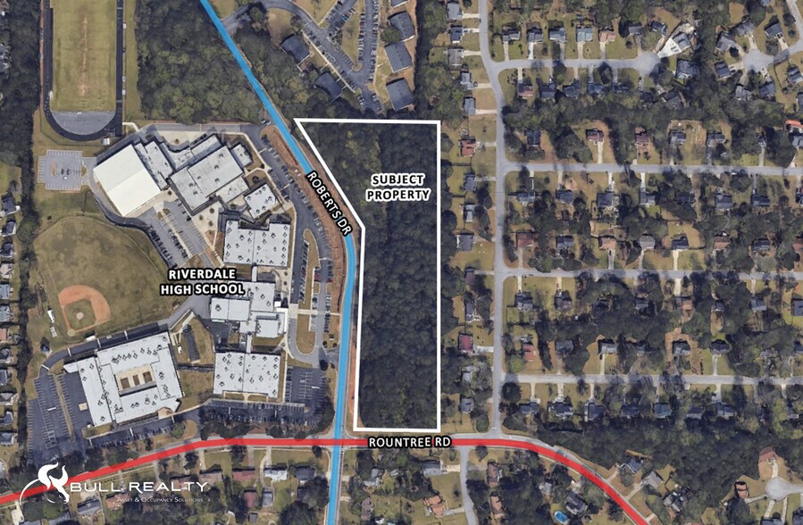 NE Corner of Rountree Rd & Roberts Dr, Riverdale, GA for sale - Building Photo - Image 2 of 6