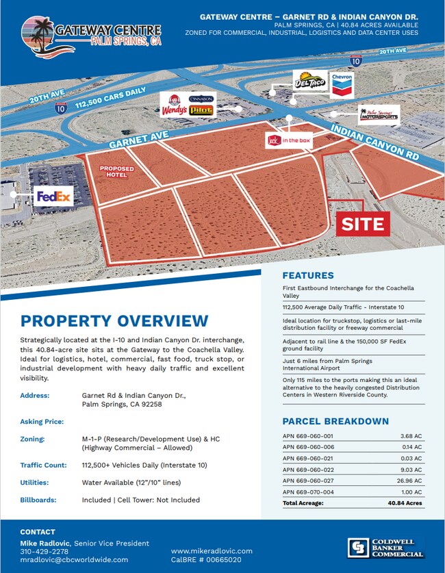 Plus de détails pour Indian Cyn, Palm Springs, CA - Terrain à vendre