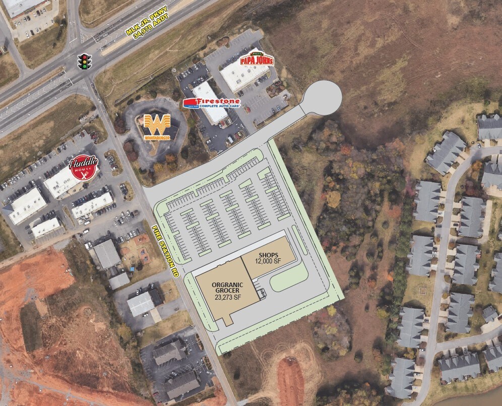 575 Winn way, Clarksville, TN à louer Plan de site- Image 1 de 3