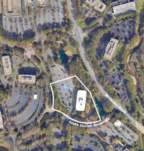 4100 S Stream Blvd, Charlotte, NC - AÉRIEN  Vue de la carte