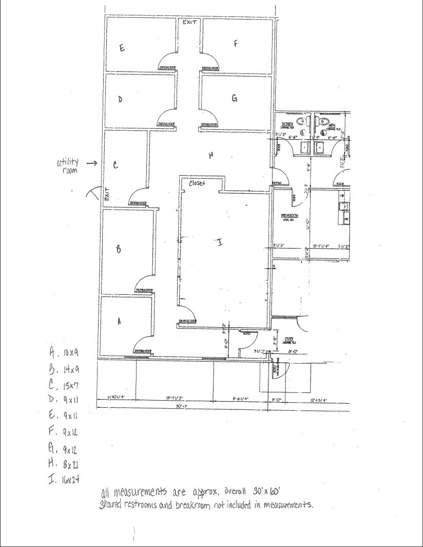 809 Park Ave, Beaver Dam, WI à louer Plan d’étage- Image 1 de 1