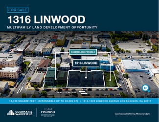 More details for 1316 Linwood Ave, Los Angeles, CA - Land for Sale
